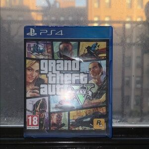 Grand Theft Auto V for PS4 - Blue Case